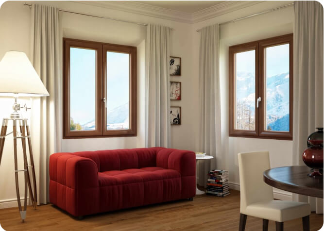 Тонировка фасада здания